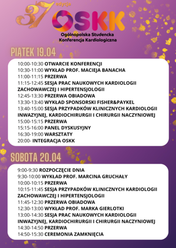 plan konferencji