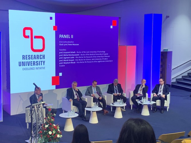 IV Konferencja Sprawozdawcza Programu „Inicjatywa Doskonałości – Uczelnia Badawcza” z udziałem Rektora