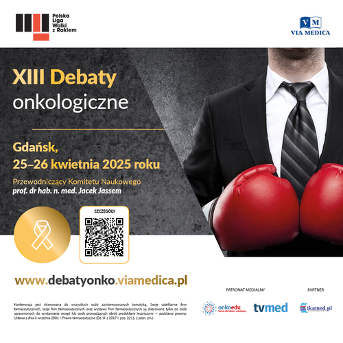 XIII Debaty Onkologiczne