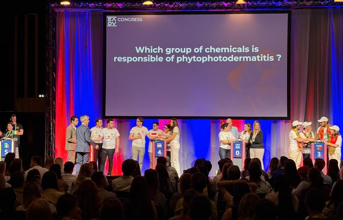 Naukowiec z GUMed na podium Międzynarodowej Olimpiady Rezydentów Dermatologii "EADV Resident Games, Paris 2025”