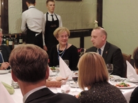 Otwierający uroczystość rektor prof. Janusz Moryś z dziekanem Wydziału Lekarskiego GUMed prof. Marią Dudziak