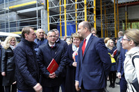 Uroczyste zawieszenie wiechy na CMN odbyło się 8 maja 2017 r.