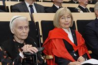 Prof. Joanna Muszkowska-Penson z córką prof. Anną Dominiczak