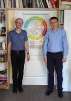 dr Andreas Stähli i dr Leszek Pawłowski (Zakład Medycyny Paliatywnej GUMed)