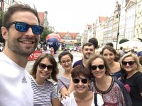 Od lewej mgr Ewa Staniszewska, lek. Izabela Nabiałek-Trojanowska, dr hab. Alicja Dabrowska Kugacka, lek. Damian Kaufmann, prof. Ewa Lewicka, lek. Anna Kaleta, lek. Zuzanna Lewicka-Potocka, dr Radosław Nowak 