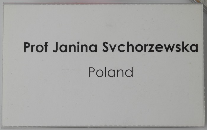Przypinka prof. Janiny Suchorzewskiej