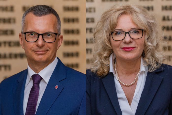 prof. Marcin Gruchała i prof. Edyta Szurowska