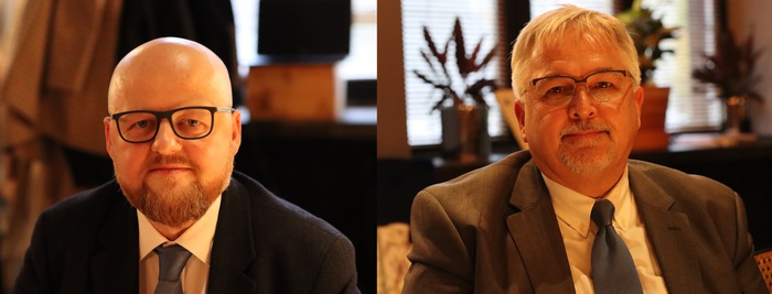 prof. Radosław Owczuk i dr hab. Tomasz Smiatacz