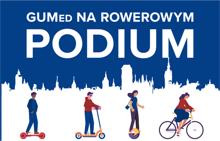 podium rowerowej rywalizacji