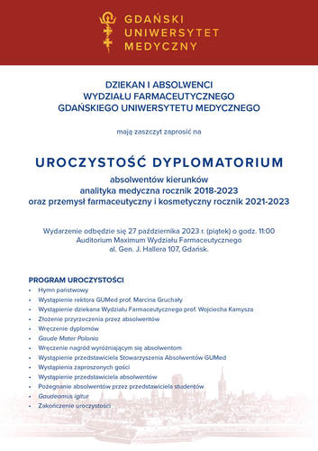 zaproszenie na dyplomatorium